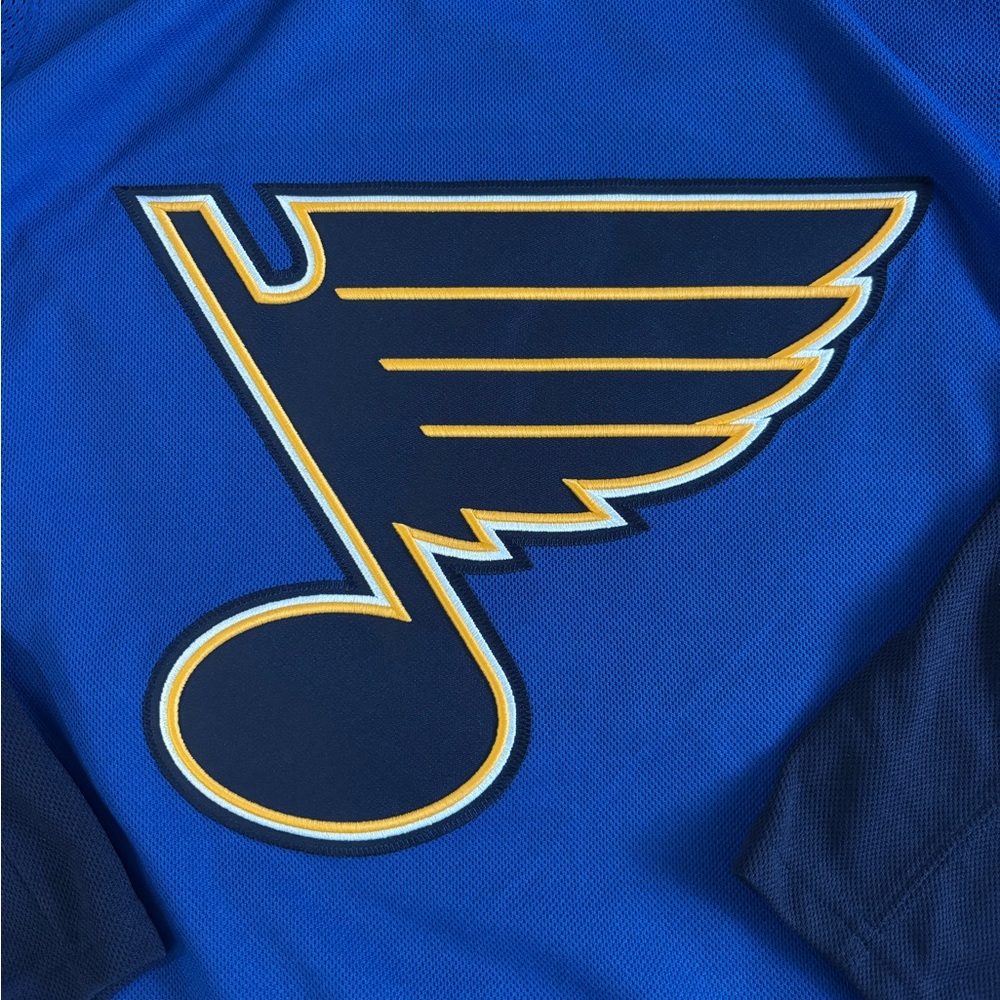Fanatics St. Louis Blues Blue/Navy/Gold/White NHL Hockey Jersey Size 52 - Picture 2 of 6